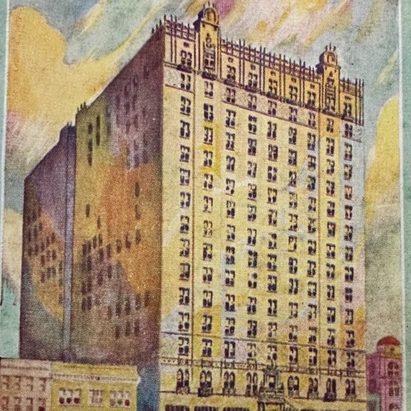 Vintage Louisiana Postcards (Lot of 5): Hotels, Charity Hospital, Lafayette Sq. - Picture 4 of 11